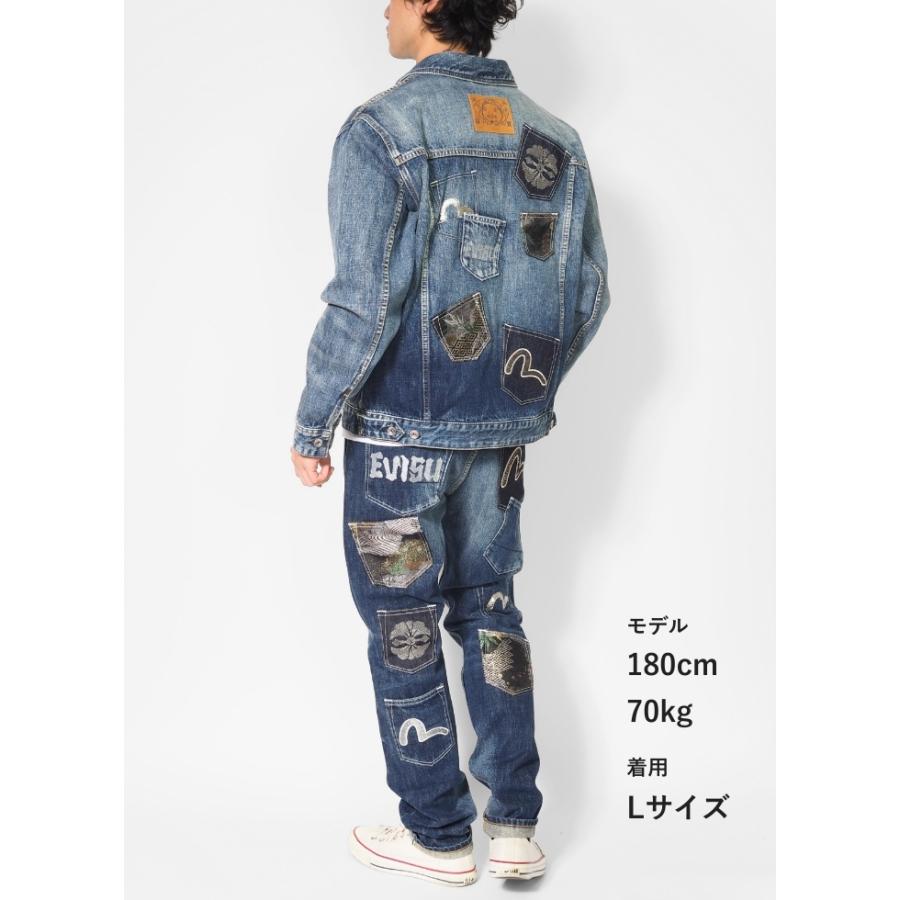 EVISU（エヴィス） デニムジャケット Gジャン マルチポケット