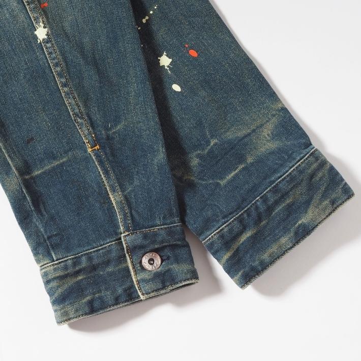 EVISU（エヴィス） デニムジャケット Gジャン 大黒 スプラッシュ
