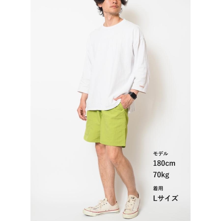 ショートパンツ メンズ 短め 膝上 ナイロン バギーショーツ 防水 Fun