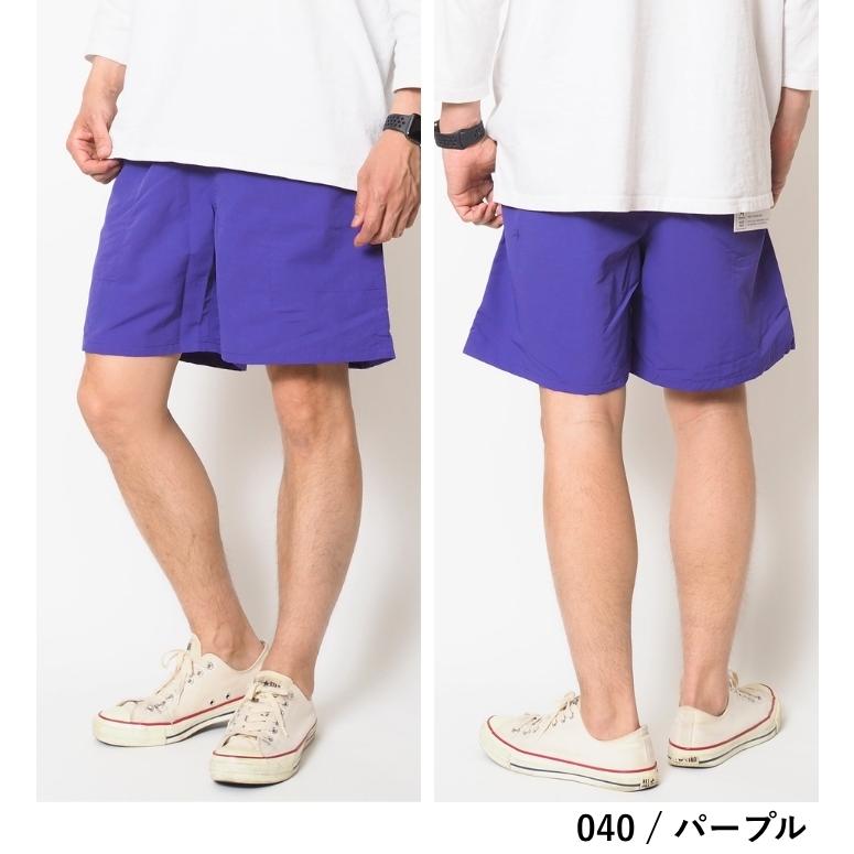 ショートパンツ メンズ 短め 膝上 ナイロン バギーショーツ 防水 Fun