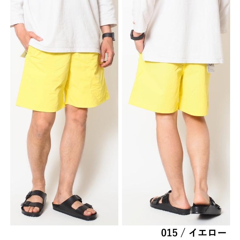 ショートパンツ メンズ 短め 膝上 ナイロン バギーショーツ 防水 Fun