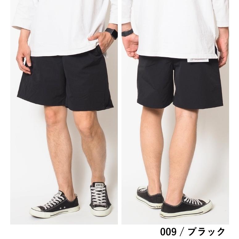 ショートパンツ メンズ 短め 膝上 ナイロン バギーショーツ 防水 Fun