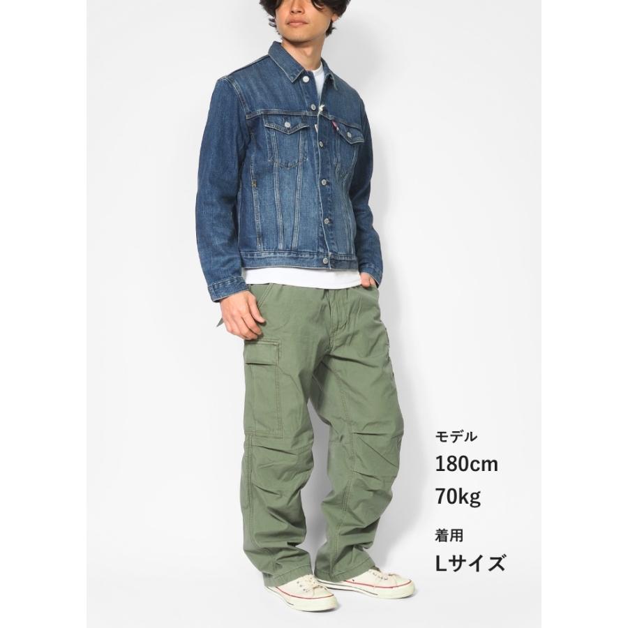 EDWIN（エドウィン） カーゴパンツ リップストップ ワイド テーパード