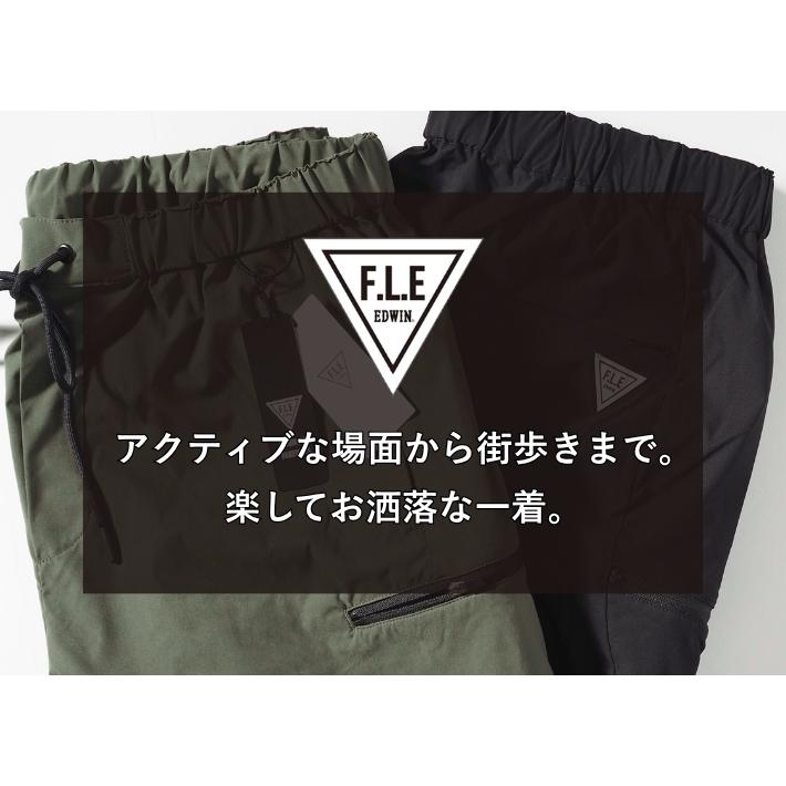 F.L.E EDWIN エドウィン FLE ショートパンツ ハーフパンツ ストレッチ