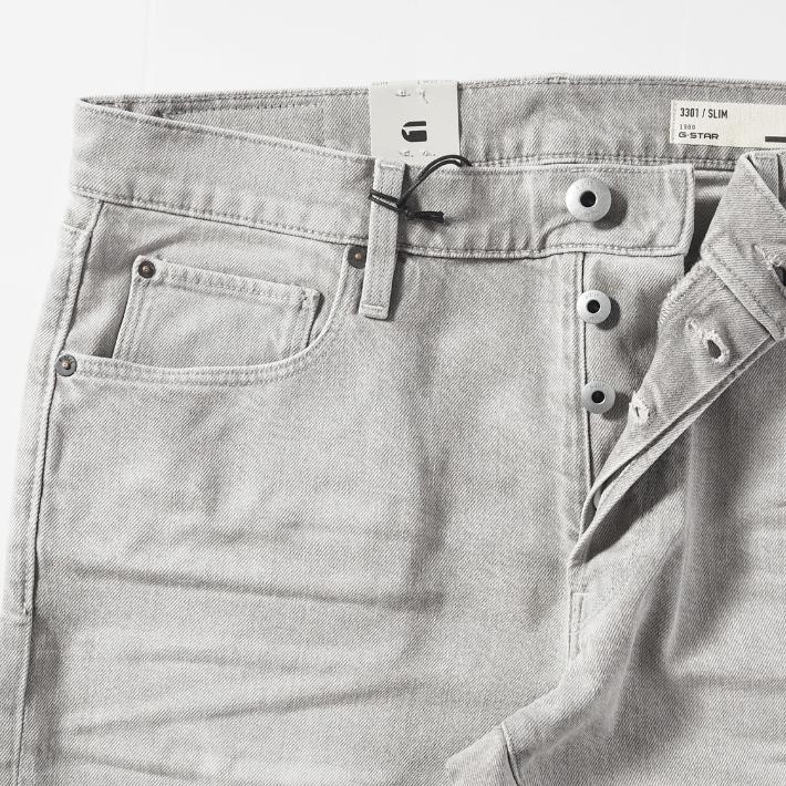 G-STAR RAW G-STAR ジースター ジーンズ 3301 スリム ボタンフライ