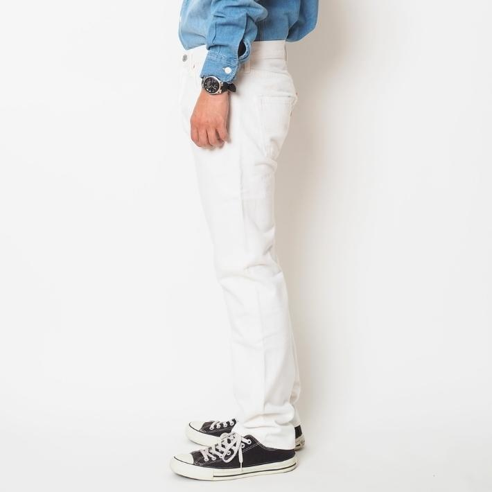 Levi's（リーバイス） LEVIS 501 ホワイトデニム レギュラーストレート