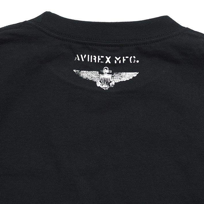 AVIREX アビレックス Tシャツ デビルワッペン (783-3134046) メンズファッション ブランド｜ms-sanshin｜08