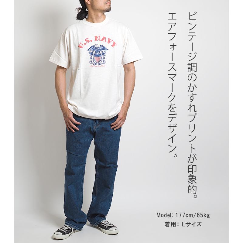 AVIREX セール アビレックス Tシャツ 半袖 スラブ アーチ U.S.