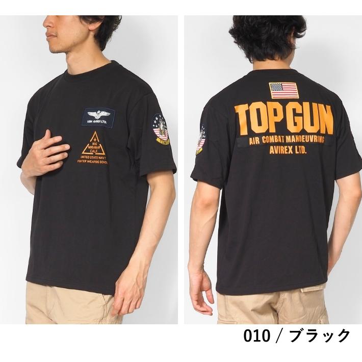 AVIREX（アヴィレックス） アビレックス Tシャツ 半袖 胸ワッペン TOP