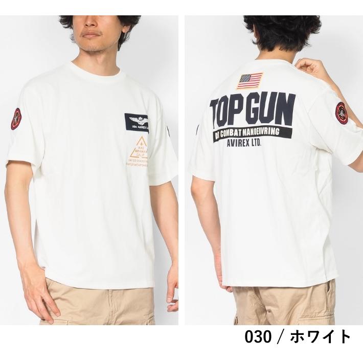 AVIREX（アヴィレックス） アビレックス Tシャツ 半袖 胸ワッペン TOP