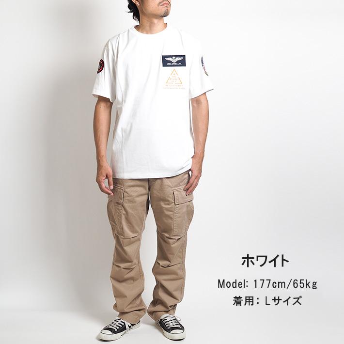 AVIREX アビレックス Tシャツ 半袖 胸ワッペン TOP GUN (783-3934013) メンズファッション ブランド｜ms-sanshin｜06