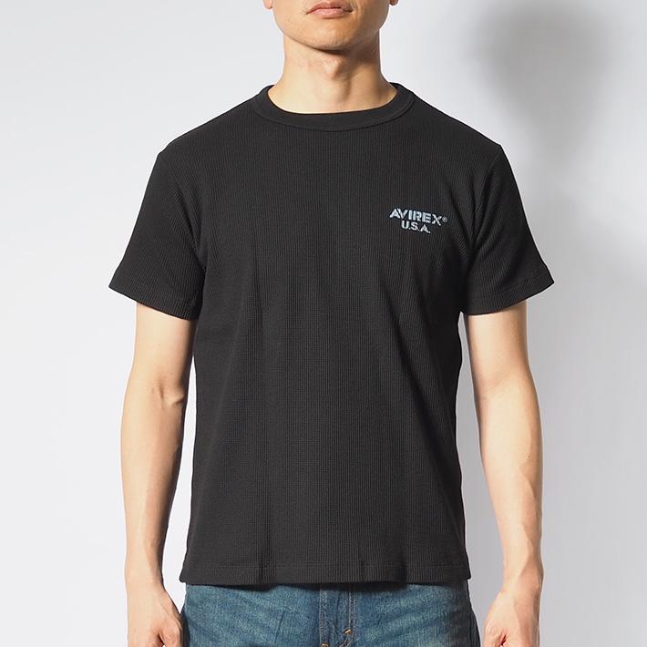 AVIREX（アヴィレックス） アビレックス Tシャツ 半袖 ワッフル 