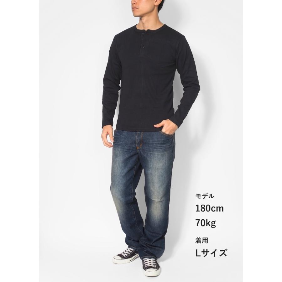 Mサイズ 長袖 AVIREX（アヴィレックス） アビレックス デイリー ロンT 長袖 ヘンリー