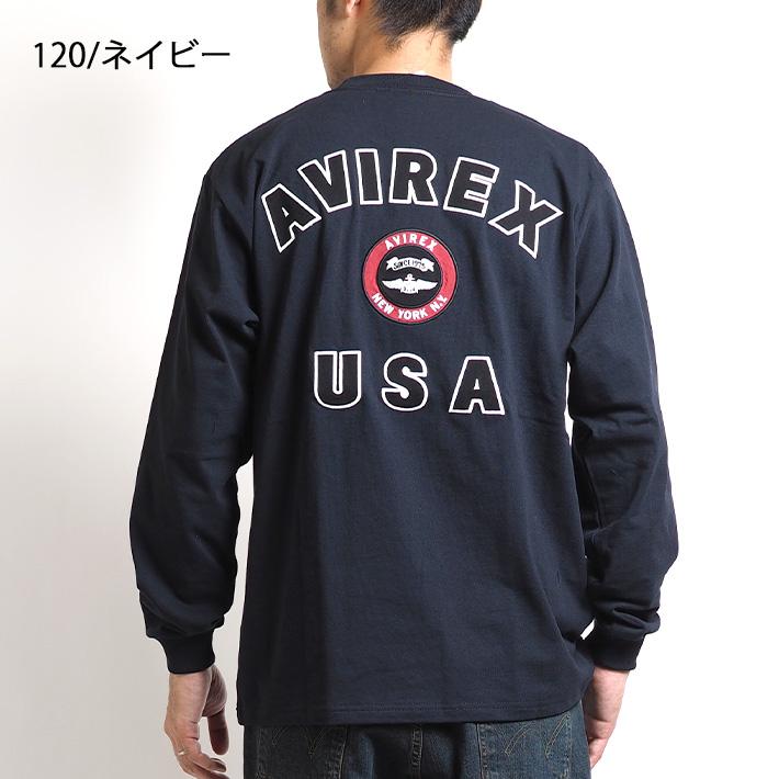 AVIREX（アヴィレックス） アビレックス ロンT 長袖 ヴァーシティー 