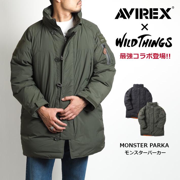 AVIREX×WILD THINGS コラボ モンスターパーカー (6112180) メンズファッション ブランド : avirex0918 :  M’S SANSHIN エムズサンシン - 通販 - Yahoo!ショッピング