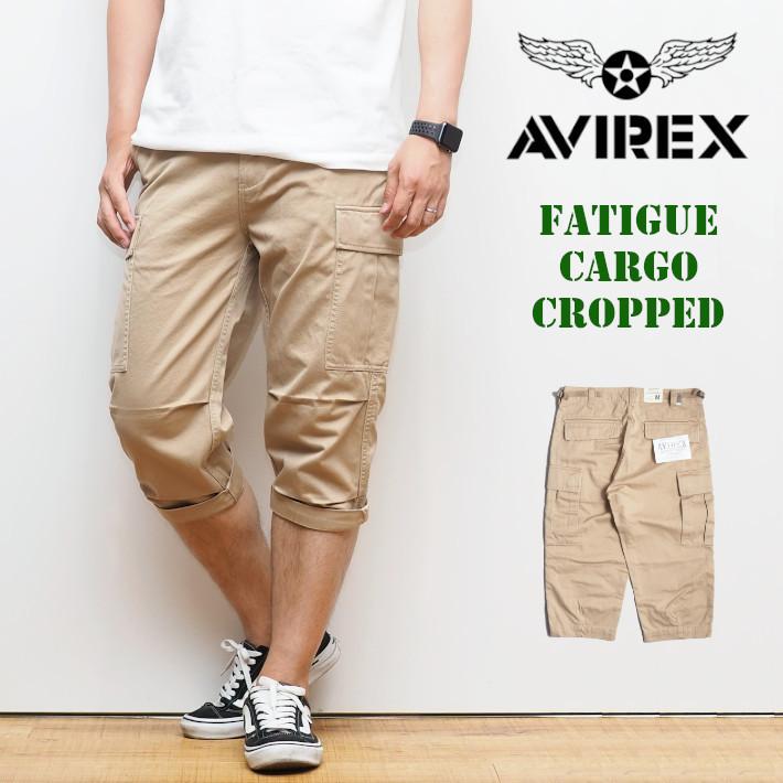 中古 値段 Avirex アビレックス クロップドパンツ ファティーグカーゴ 無地 53 メンズファッション ブランド 特売オンライン Www Superavila Com