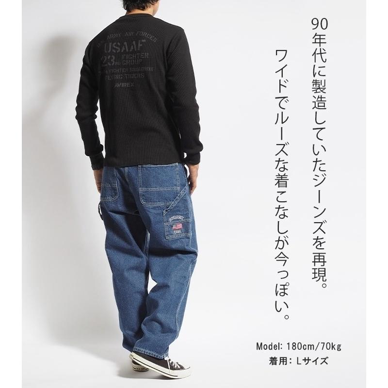 AVIREX（アヴィレックス） アビレックス バーシティ ペインターパンツ