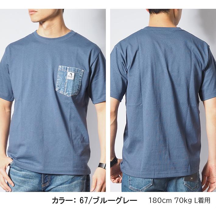 BEN DAVIS（ベンデイビス） Tシャツ 半袖 デニムポケット (C-25580001