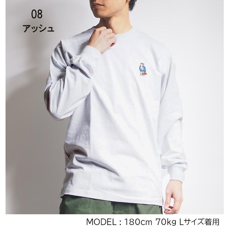 BEN DAVIS（ベンデイビス） ロンT 長袖 ワンポイントBDキャラ (C