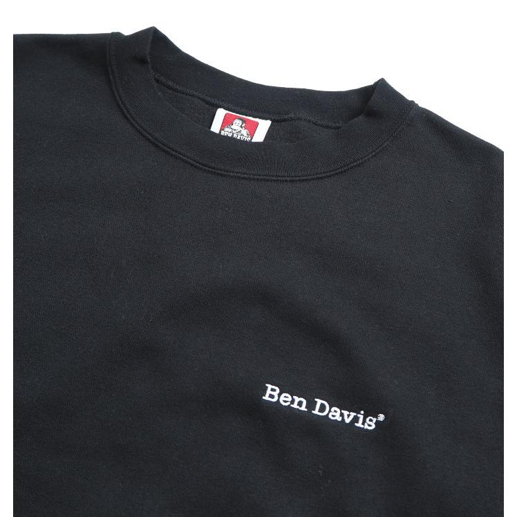 BEN DAVIS ベンデイビス トレーナー 裏起毛 ワンポイントロゴ刺繍 (C-2780039) メンズファッション ブランド｜ms-sanshin｜12
