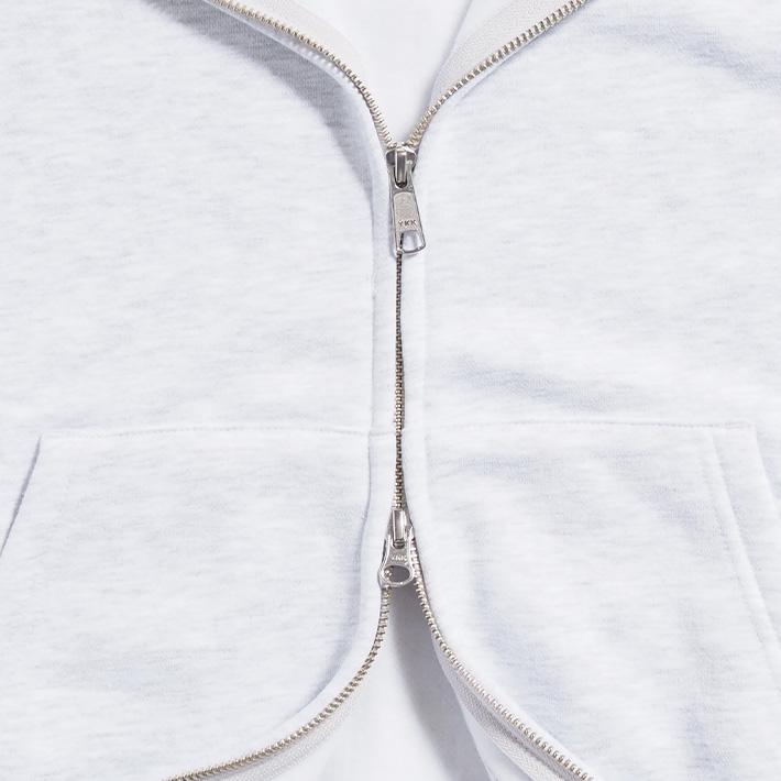 BEN DAVIS ホワイトフーディー　スウェット　ジップパーカー　ベンデイビス NAVAL｜【BEN DAVIS(ベンデイビス)】THOSE DAYS ZIP HOODIE