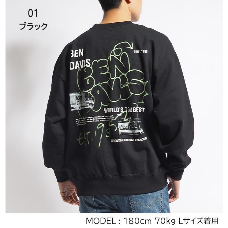 BEN DAVIS（ベンデイビス） スウェット トレーナー 裏毛 胸BD (I