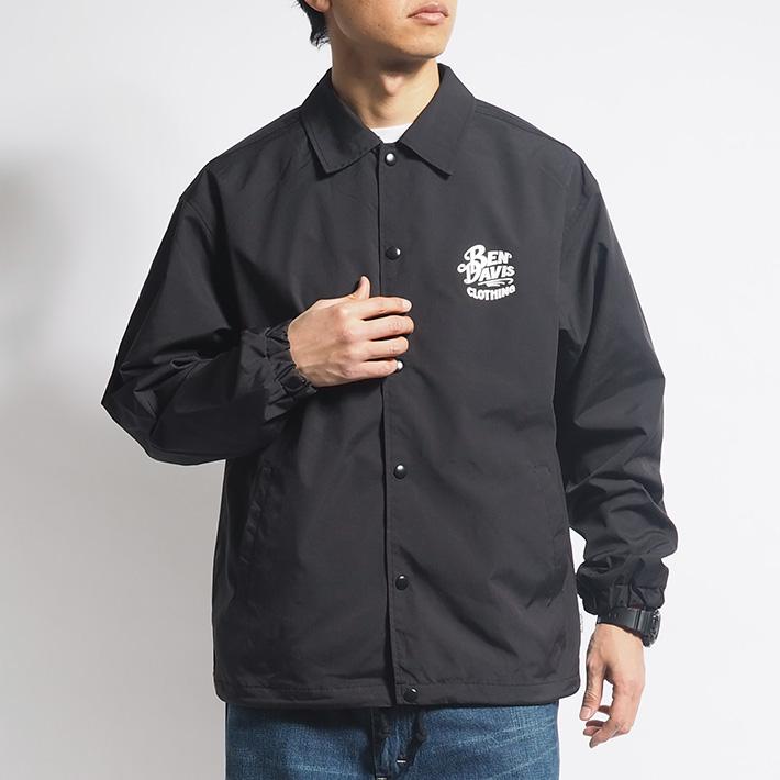 BEN DAVIS（ベンデイビス） コーチジャケット バックプリント (T