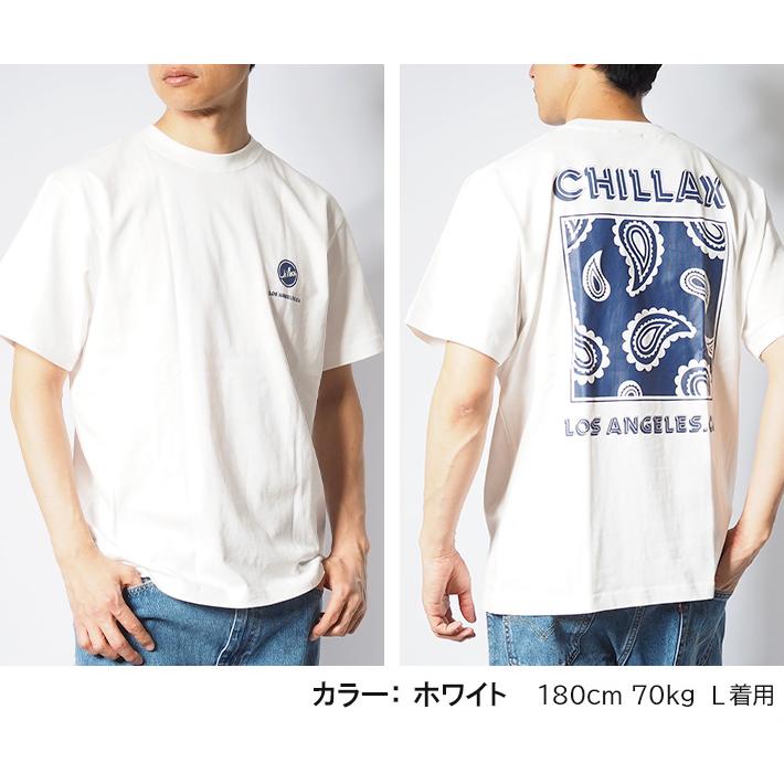   Jeans スモールボックス 半袖 Tシャツ 送関込 chillax セール CHILLAX チラックス Tシャツ 半袖 バック