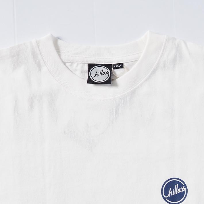 chillax（チラックス） Tシャツ 半袖 バックプリント ペイズリー 
