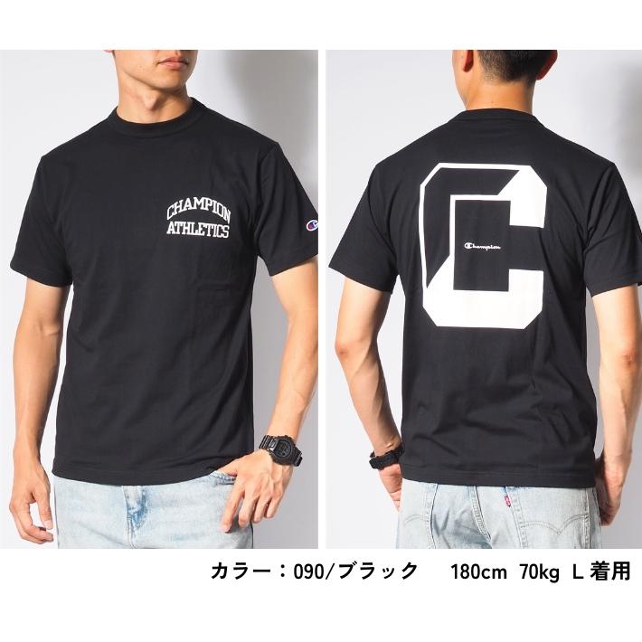 Champion（チャンピオン） Tシャツ 半袖 ベーシック ビックCロゴ (C3