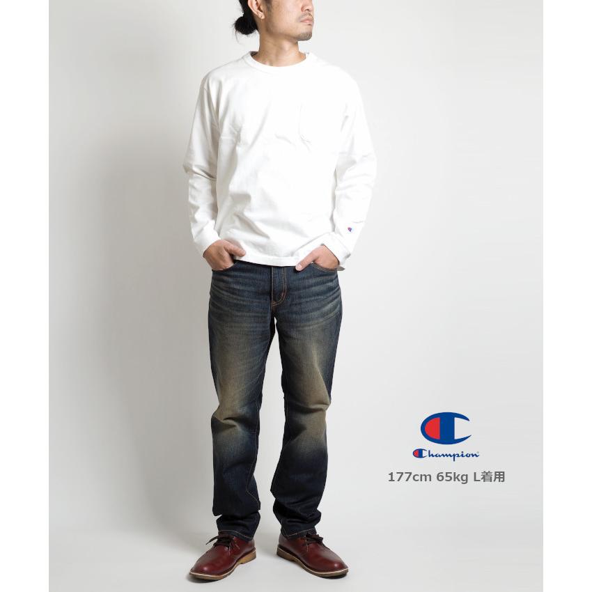 Champion CHAMPION チャンピオン ロンT 長袖 T1011 胸ポケット Champion CHAMPION チャンピオン ロンT 長袖 T1011 胸ポケット