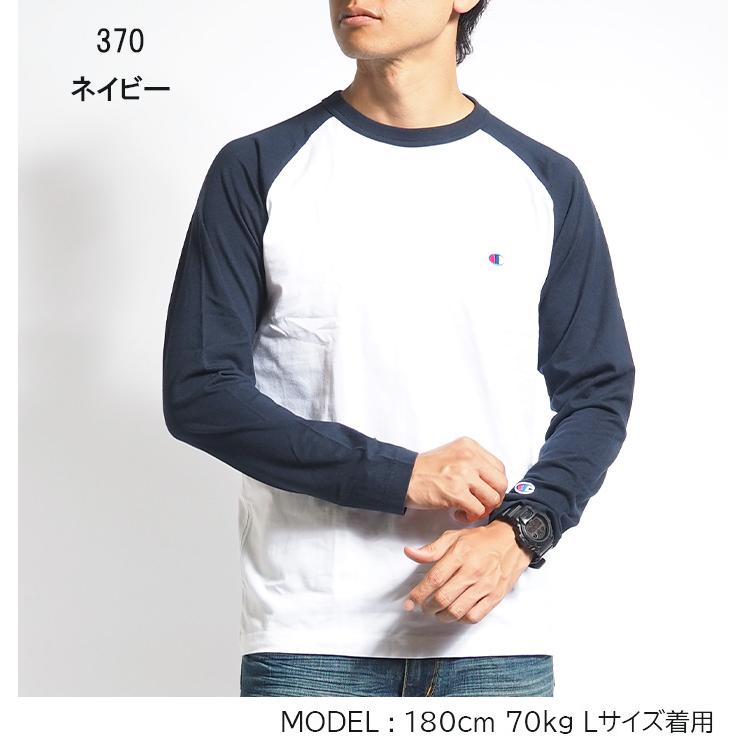 Champion CHAMPION チャンピオン ロンT ラグラン 胸ロゴ (C3 Champion CHAMPION チャンピオン ロンT ラグラン 胸ロゴ (C3