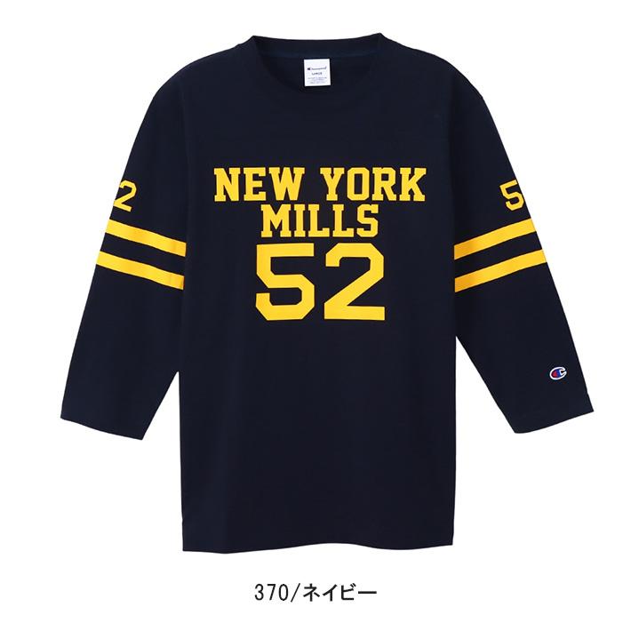 Champion CHAMPION チャンピオン ロンT 七分袖 カレッジプリント Champion CHAMPION チャンピオン ロンT 七分袖 カレッジプリント