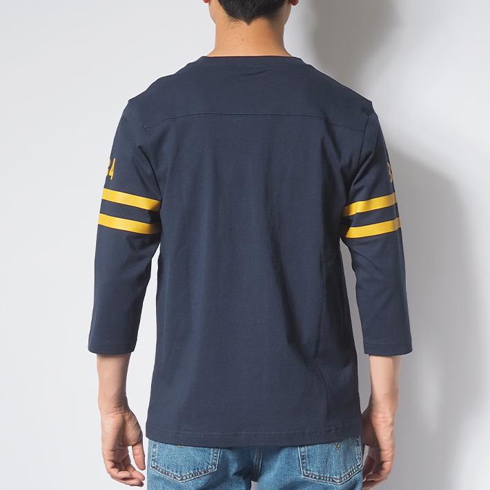 Champion（チャンピオン） ロンT 七分袖 フットボール Tシャツ