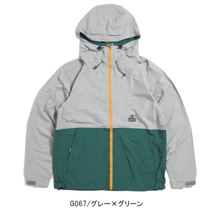 CHUMS（チャムス） ナイロンジャケット バイカラー キャンプフィールド