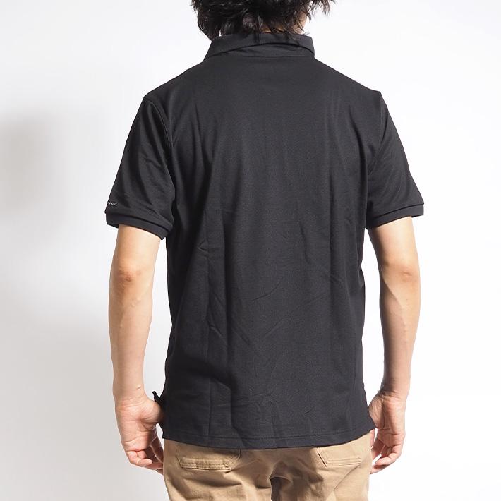 ⑫ポロシャツ　SLIM FIT 100% SUPIMA COTTON 半袖 Columbia COLUMBIA コロンビア ポロシャツ 半袖 ロゴ刺繍 吸湿速