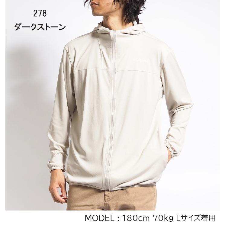 Columbia COLUMBIA コロンビア フーディー パーカー 胸ロゴ 吸湿