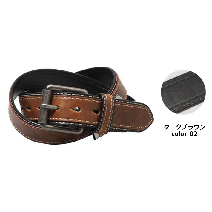 Dickies（ディッキーズ） ステッチベルト PUレザー (DS0068C) メンズ