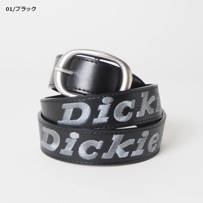DICKIES ディッキーズ レザーベルト 合皮 ネーム刺繍 (DS0318C) メンズファッション ブランド｜ms-sanshin｜02