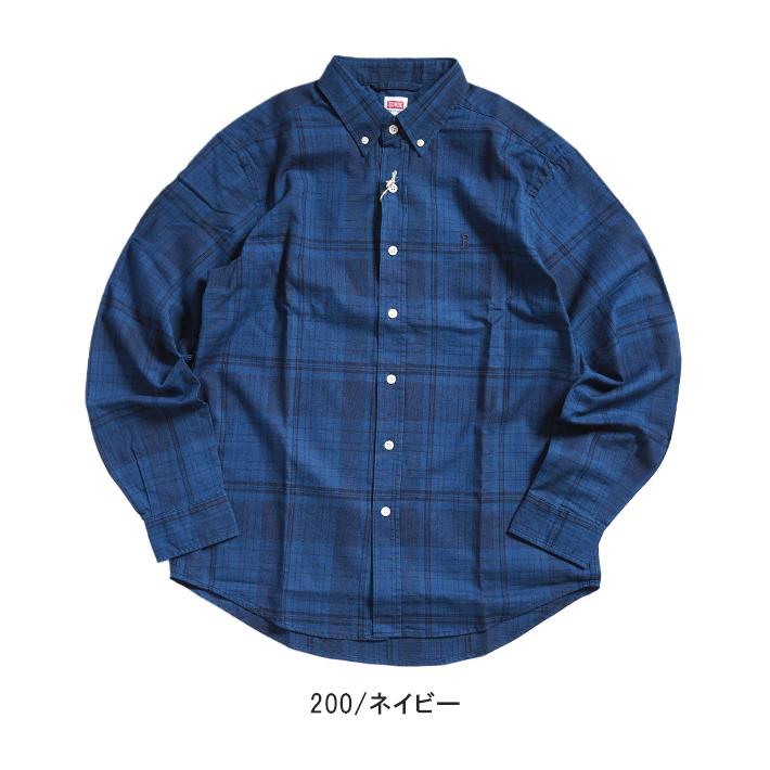 EDWIN エドウィン インディゴチェックシャツ (ET2139) メンズファッション ブランド｜ms-sanshin｜02