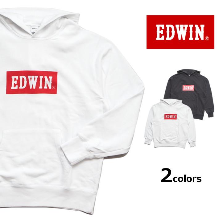 Edwin エドウィン プルオーバーパーカー 裏毛 ボックスロゴ Et5802 メンズファッション ブランド Edwin0607 M S Sanshin エムズサンシン 通販 Yahoo ショッピング