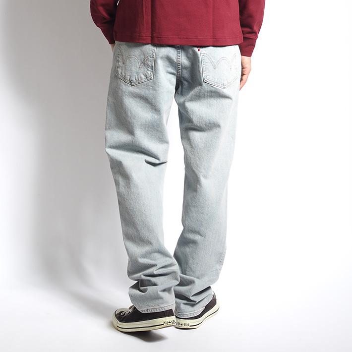 503 EDWIN エドウィン レギュラーストレート ジーンズ ストレッチ 淡色