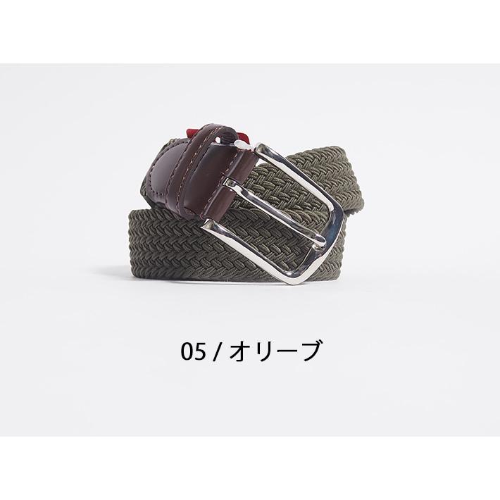 EDWIN（エドウィン） メッシュベルト 編み込み フリーサイズ (0111214
