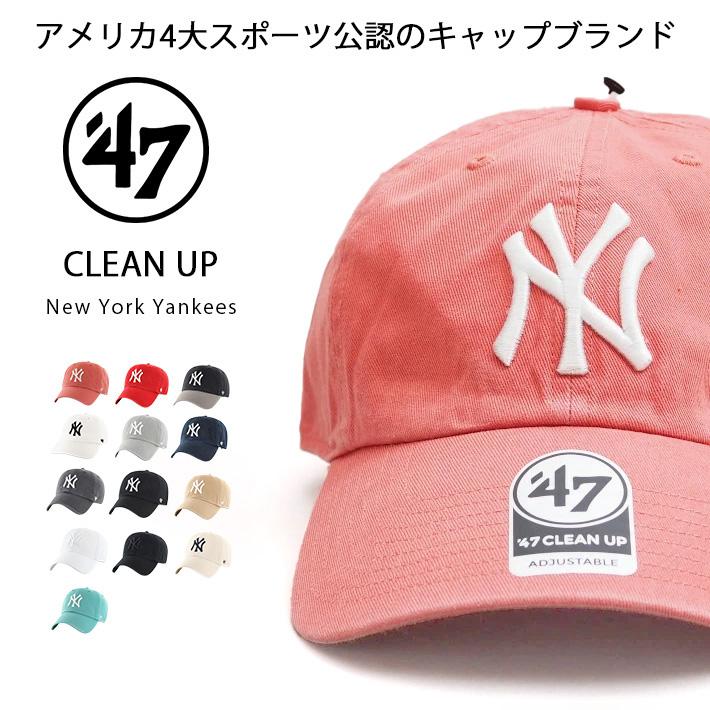 47 47brand キャップ NYロゴ刺繍 (RGW17GWS) メンズファッション