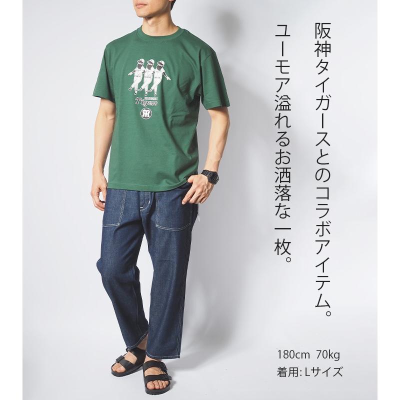 modem design FUN ファン コラボ 阪神タイガース Tシャツ 半袖 3