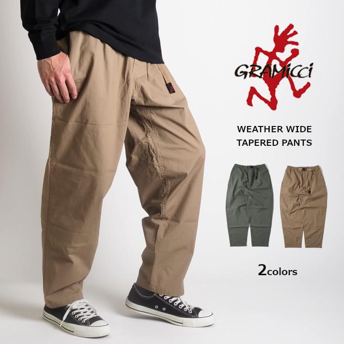 春早割 ウェザーワイドテーパードパンツ グラミチ Gramicci Gmp 21s018 ブランド メンズファッション テーパードパンツ サイズ S Obec30 Cz