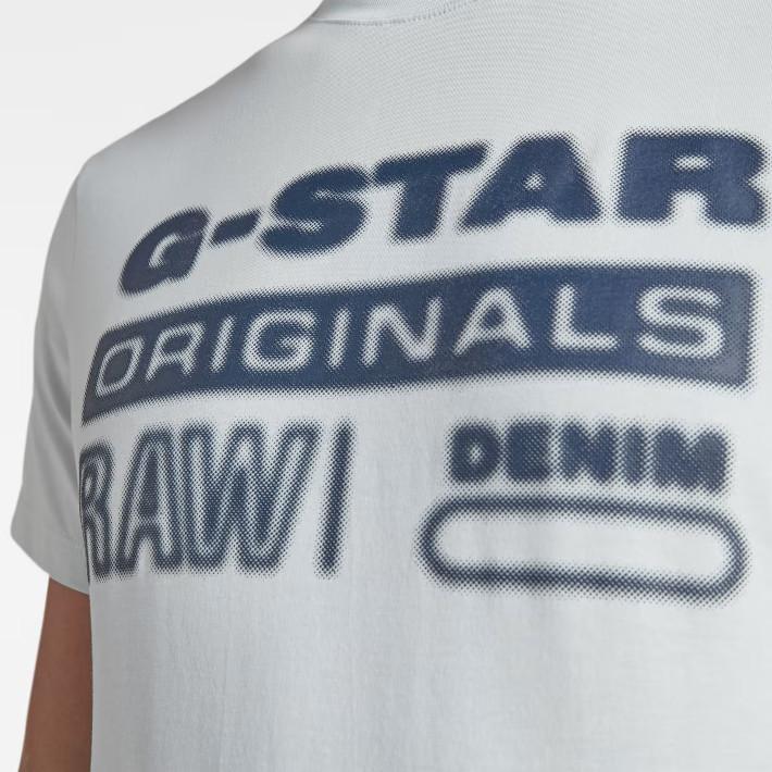 G-STAR RAW ジースターロウ Tシャツ クルーネック ぼかしロゴ (D19845-336) メンズファッション ブランド｜ms-sanshin｜06