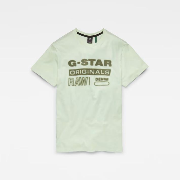 G-STAR RAW ジースターロウ Tシャツ クルーネック ぼかしロゴ (D19845-336) メンズファッション ブランド｜ms-sanshin｜07
