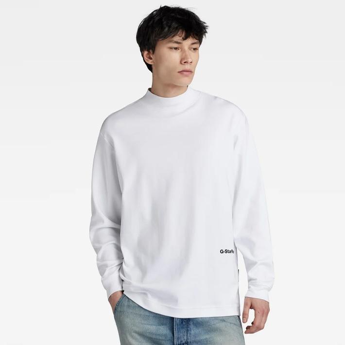 新品　PGG ピージージー　長袖モックネックシャツ　メンズ5 新品 PGG ピージージー 長袖モックネックシャツ メンズ5