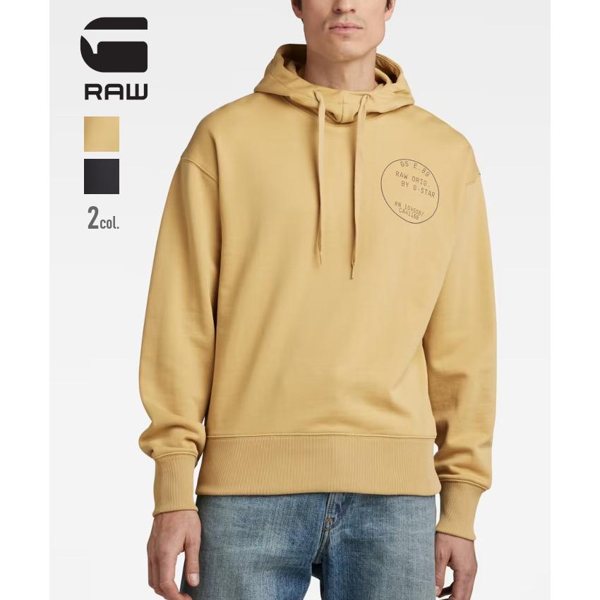 G-STAR RAW セール ジースターロウ スウェットパーカー 裏毛 サークル
